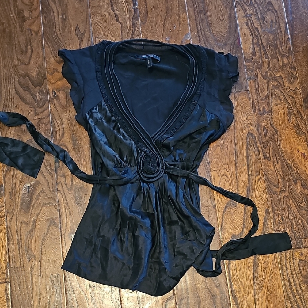 BCBG Maxazria Elegant Black  Top